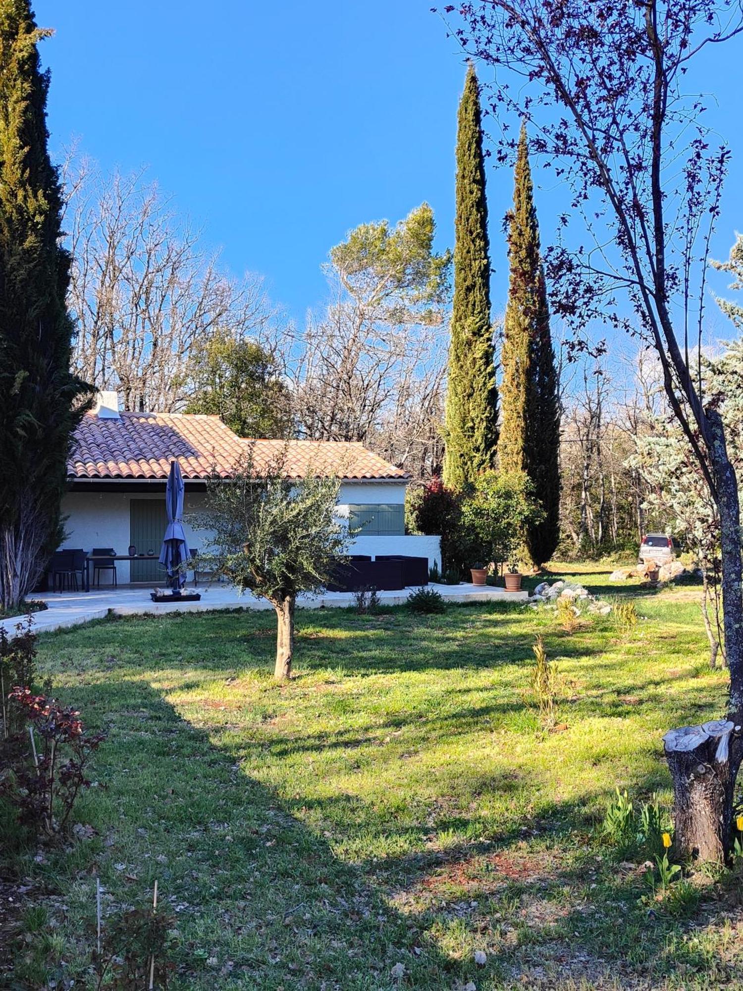 Villa Handres Nans-les-Pins Eksteriør billede
