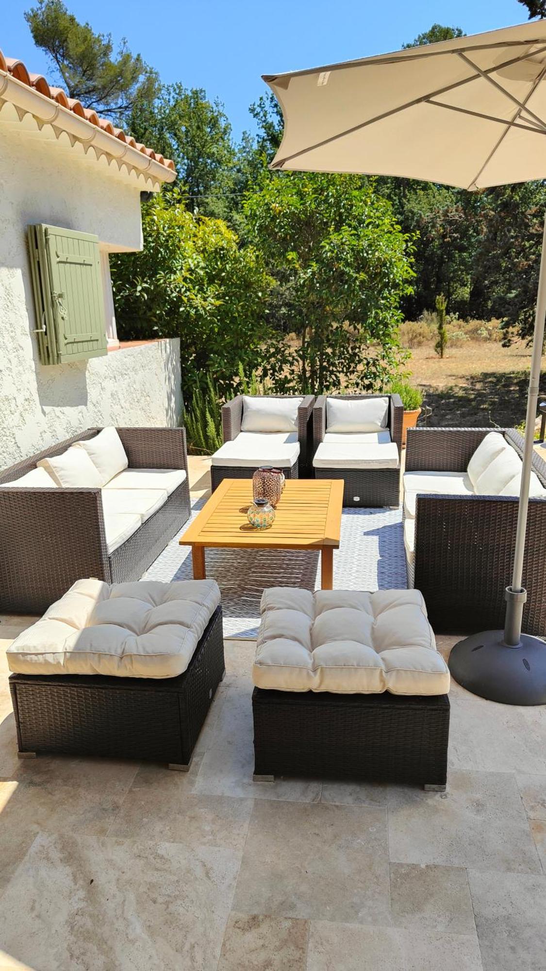 Villa Handres Nans-les-Pins Eksteriør billede